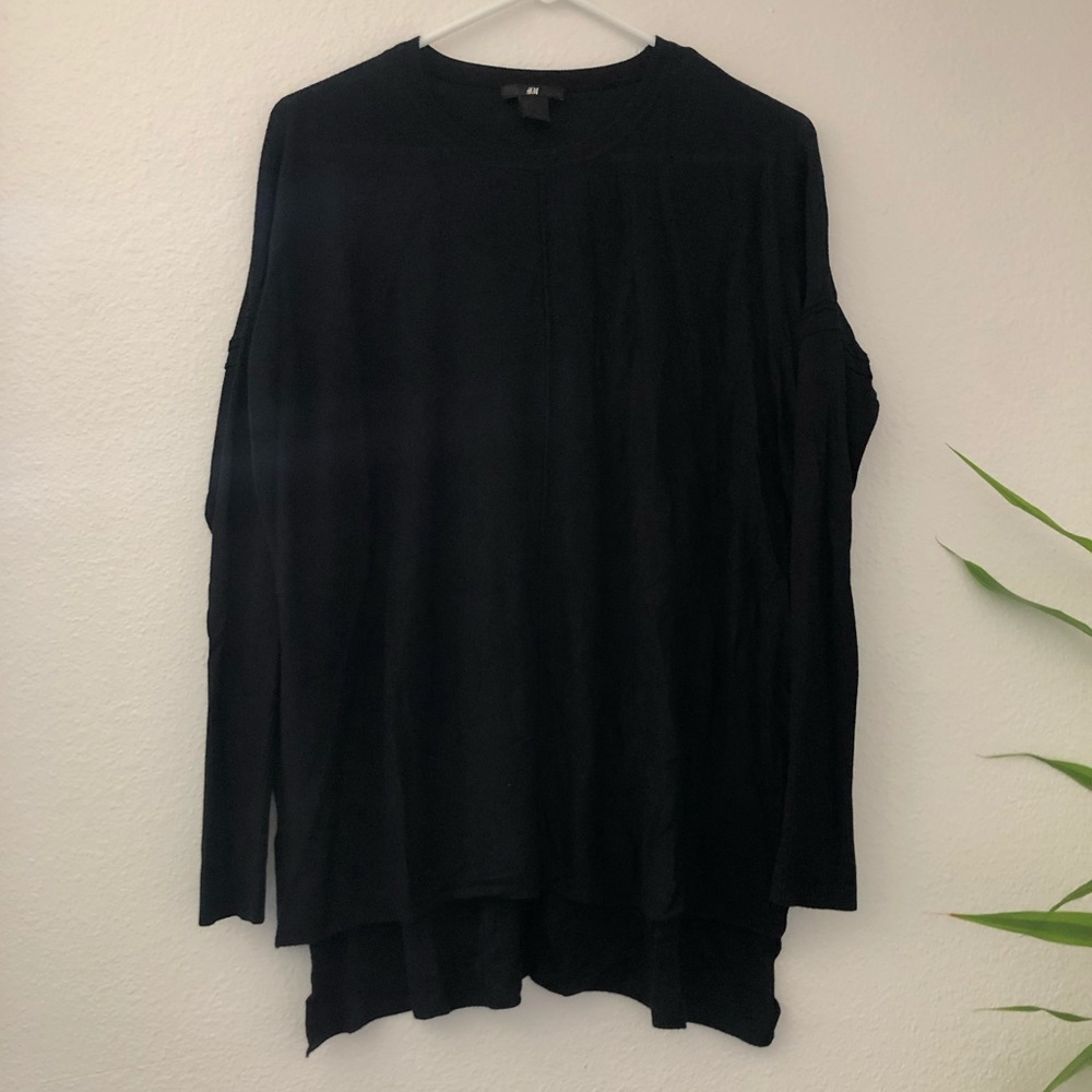 Black Lightweight Sweater